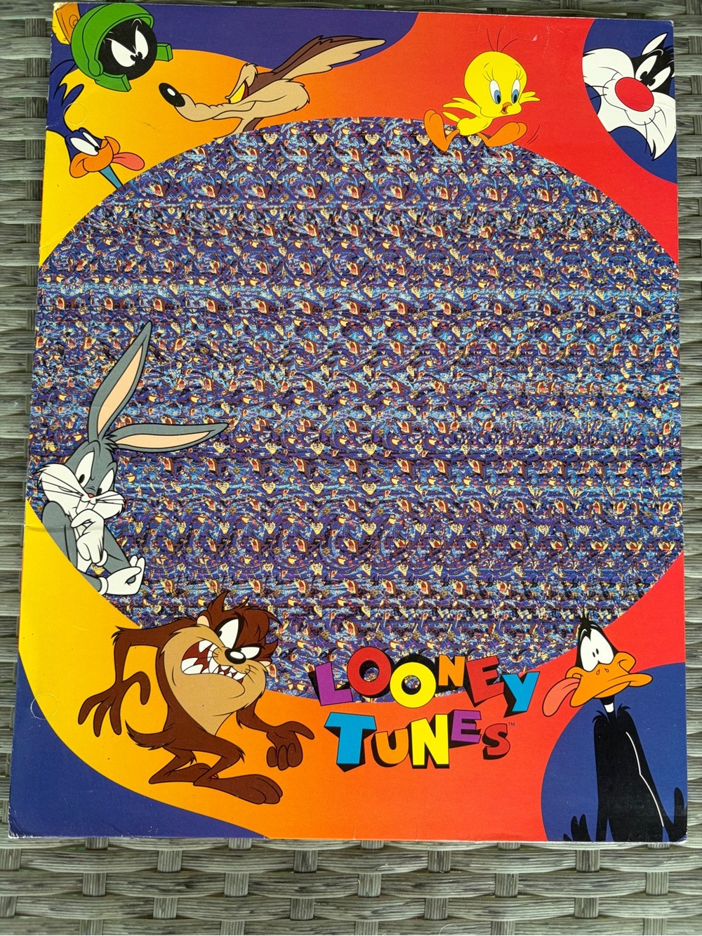 Vintage Stuart Hall Warner Bros. Looney Tunes Folder